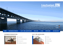 Tablet Screenshot of leschuplast-glt.de